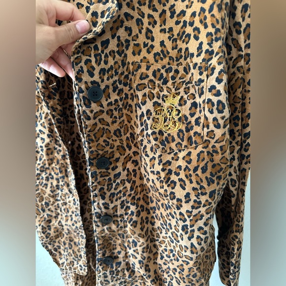 Vintage 90’s PJ’s Lauren Ralph Lauren Matching Animal Print Pajama Set Medium - Picture 3 of 7